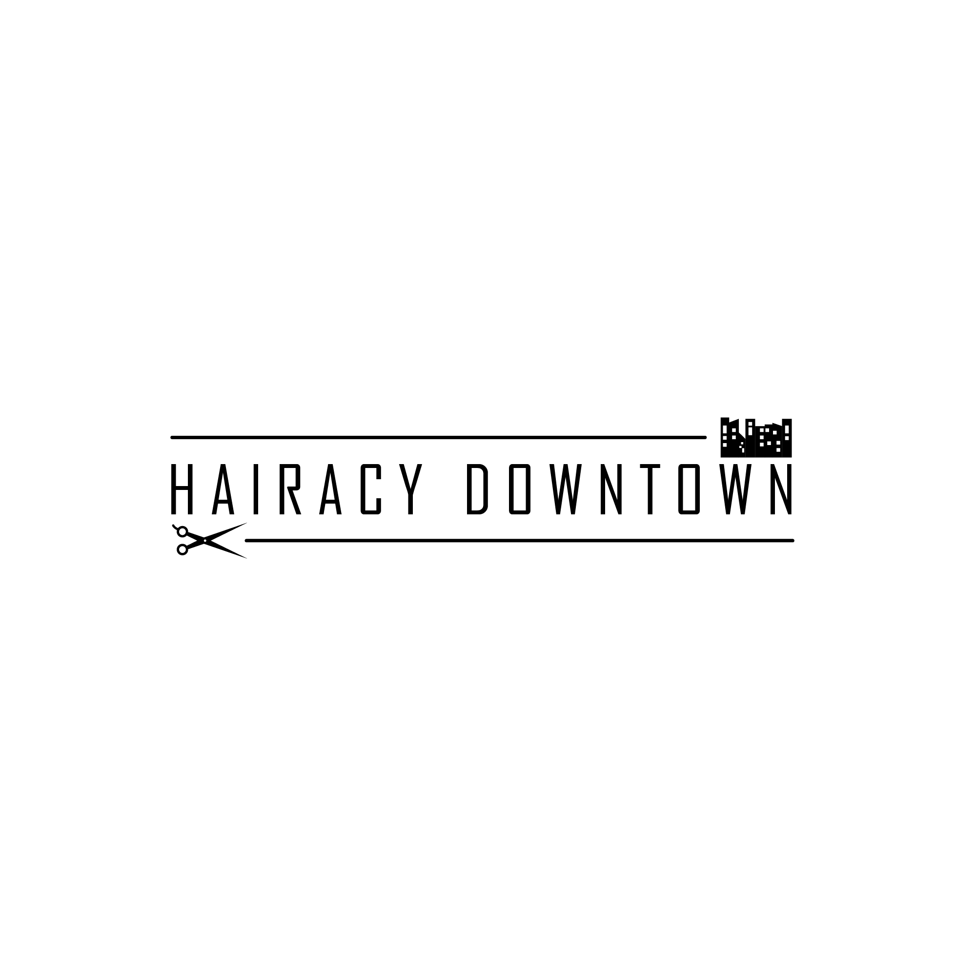 Logo Design by Capriccola for Hairacy Downtown | Design #22416584