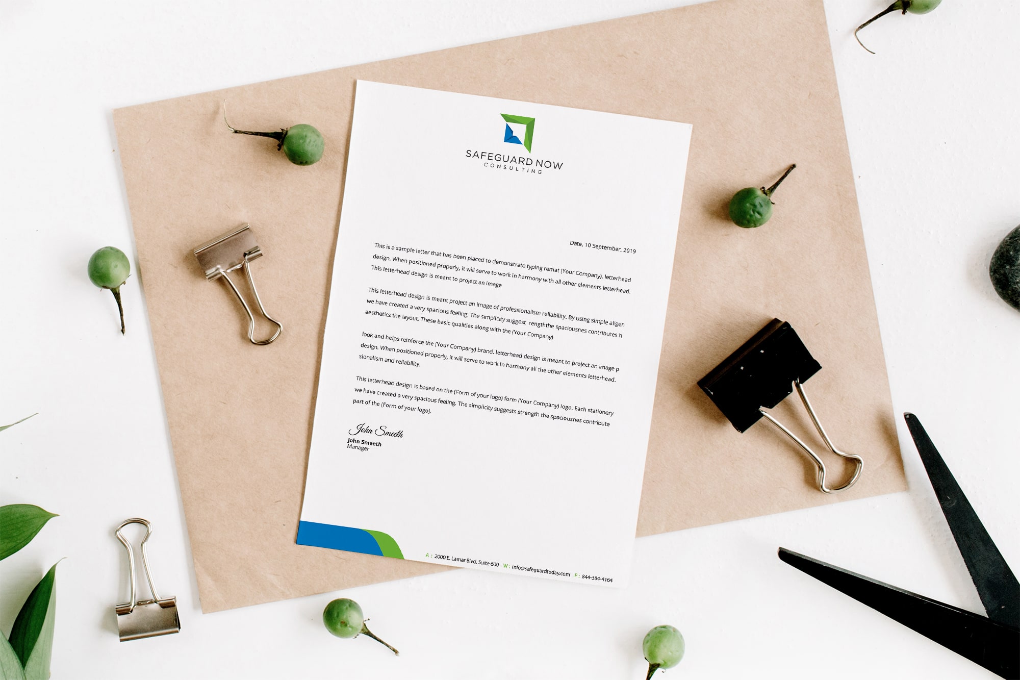Letterhead Design by Pointless Pixels India for this project | Design #22408391