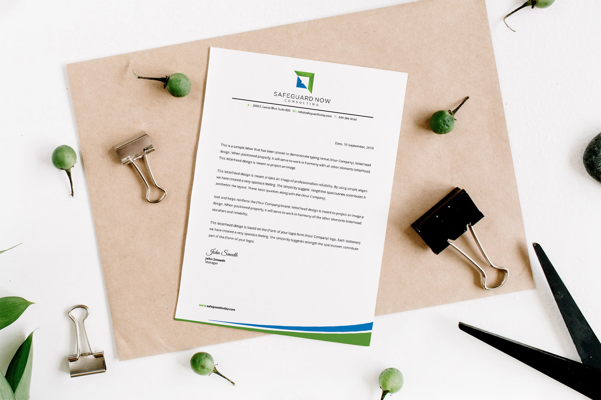 Letterhead Design by Pointless Pixels India for this project | Design #22408398