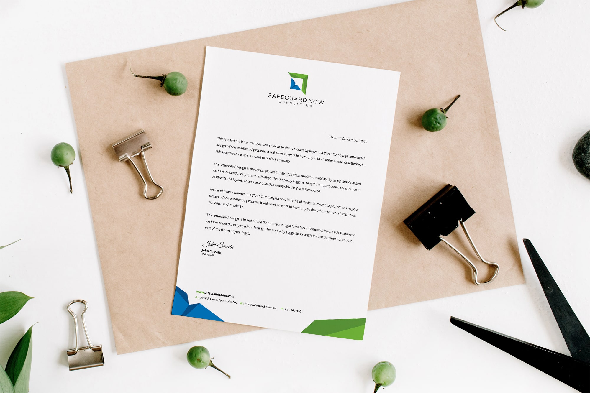 Letterhead Design by Pointless Pixels India for this project | Design #22408978