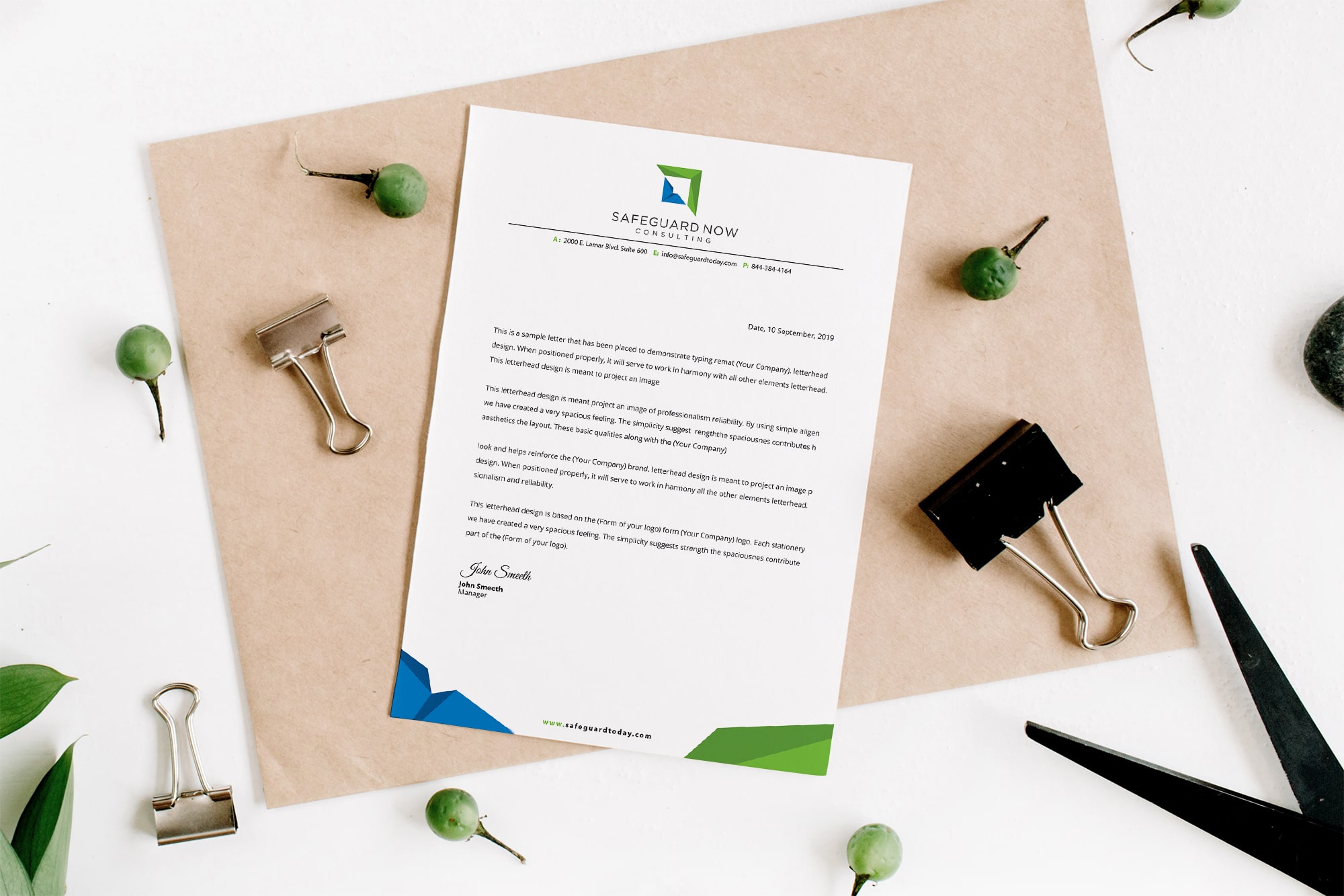 Letterhead Design by Pointless Pixels India for this project | Design #22409157