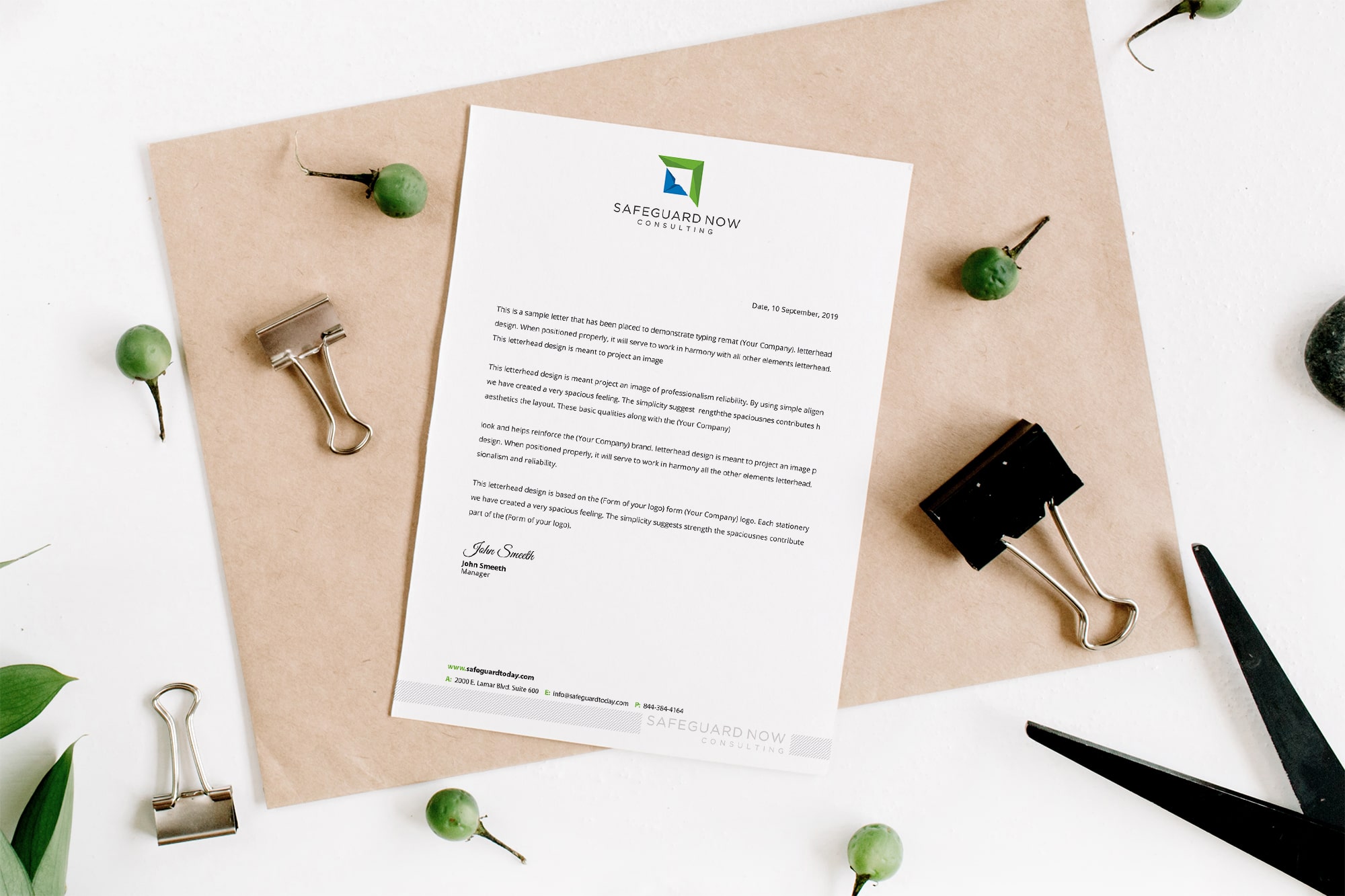 Letterhead Design by Pointless Pixels India for this project | Design #22409168
