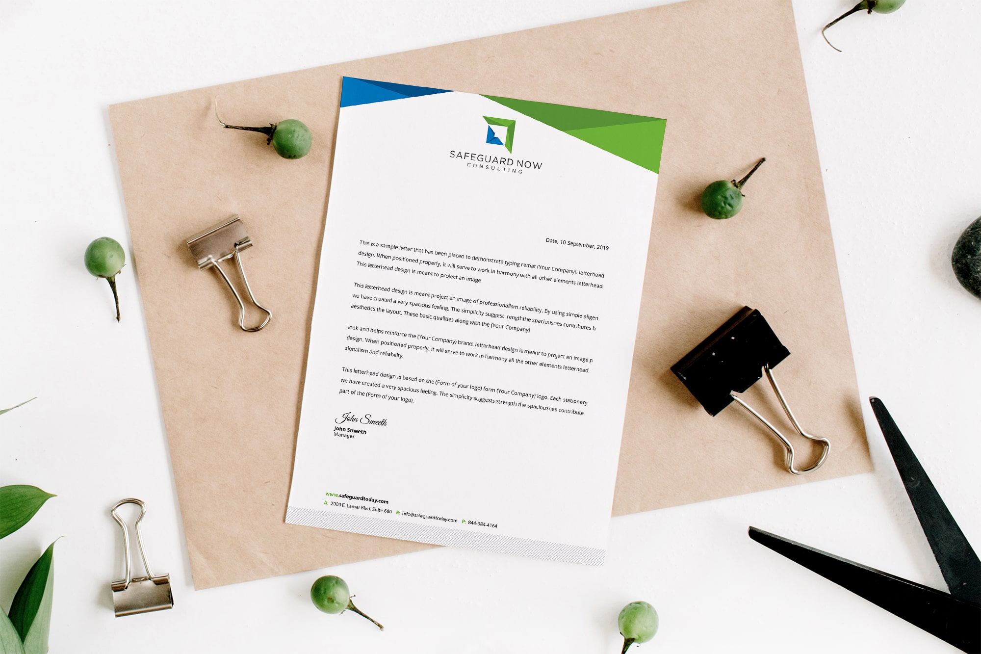 Letterhead Design by Pointless Pixels India for this project | Design #22409477