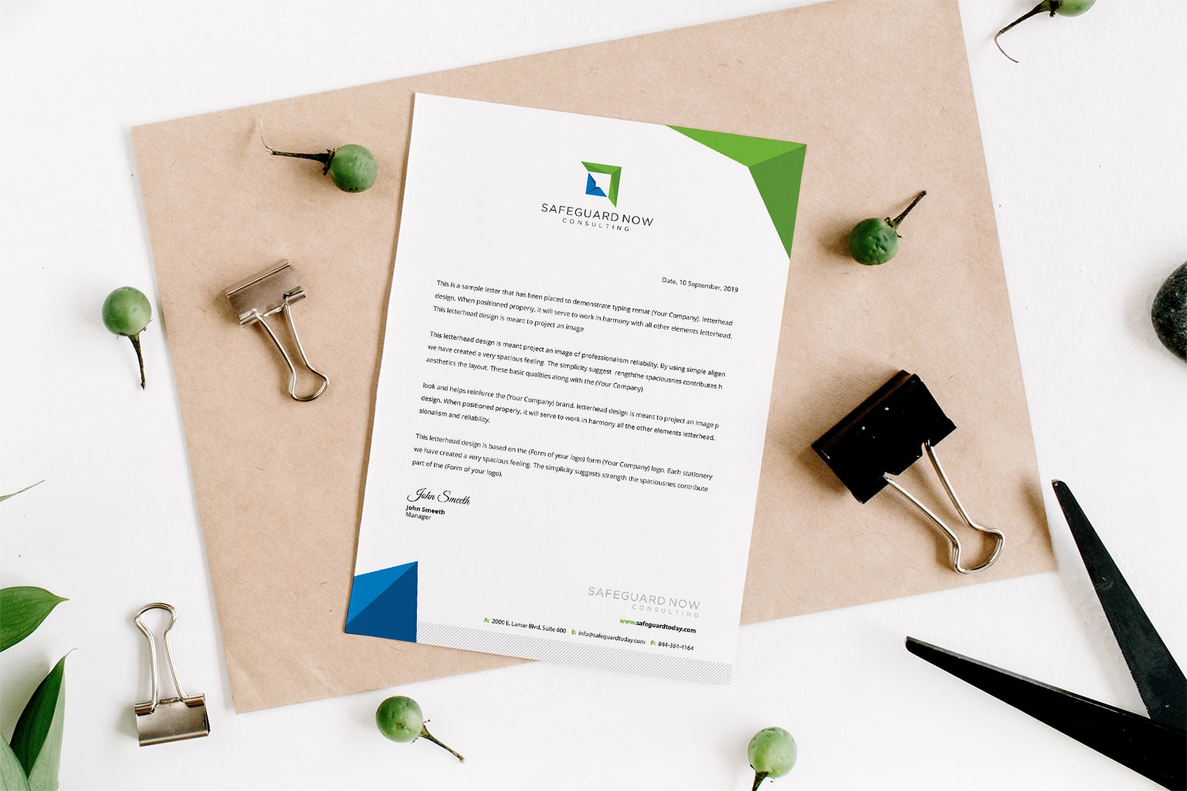 Letterhead Design by Pointless Pixels India for this project | Design #22409953