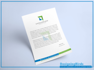Letterhead Design by Designing Birds