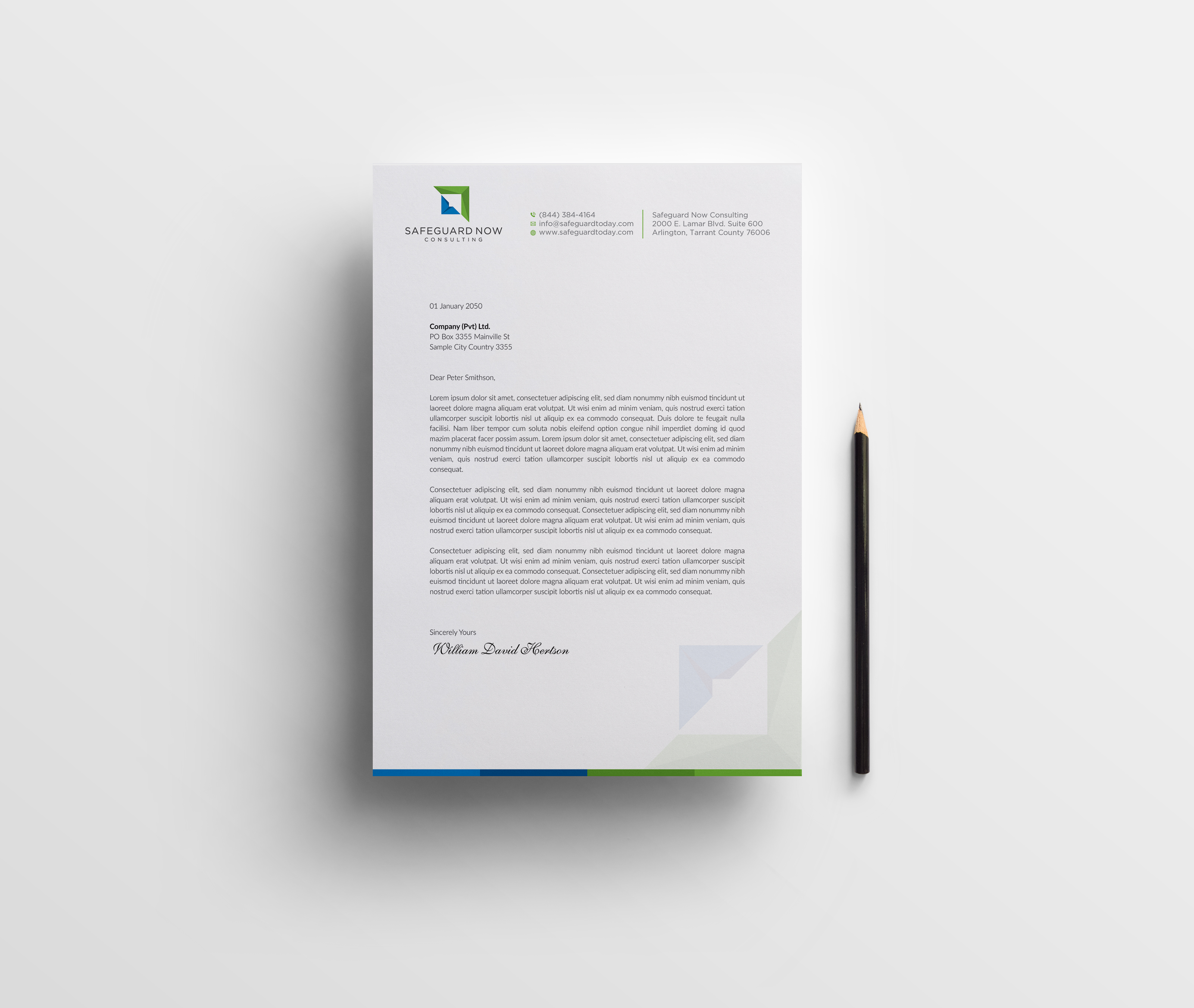 Letterhead Design by OxonoArt for this project | Design #22413224