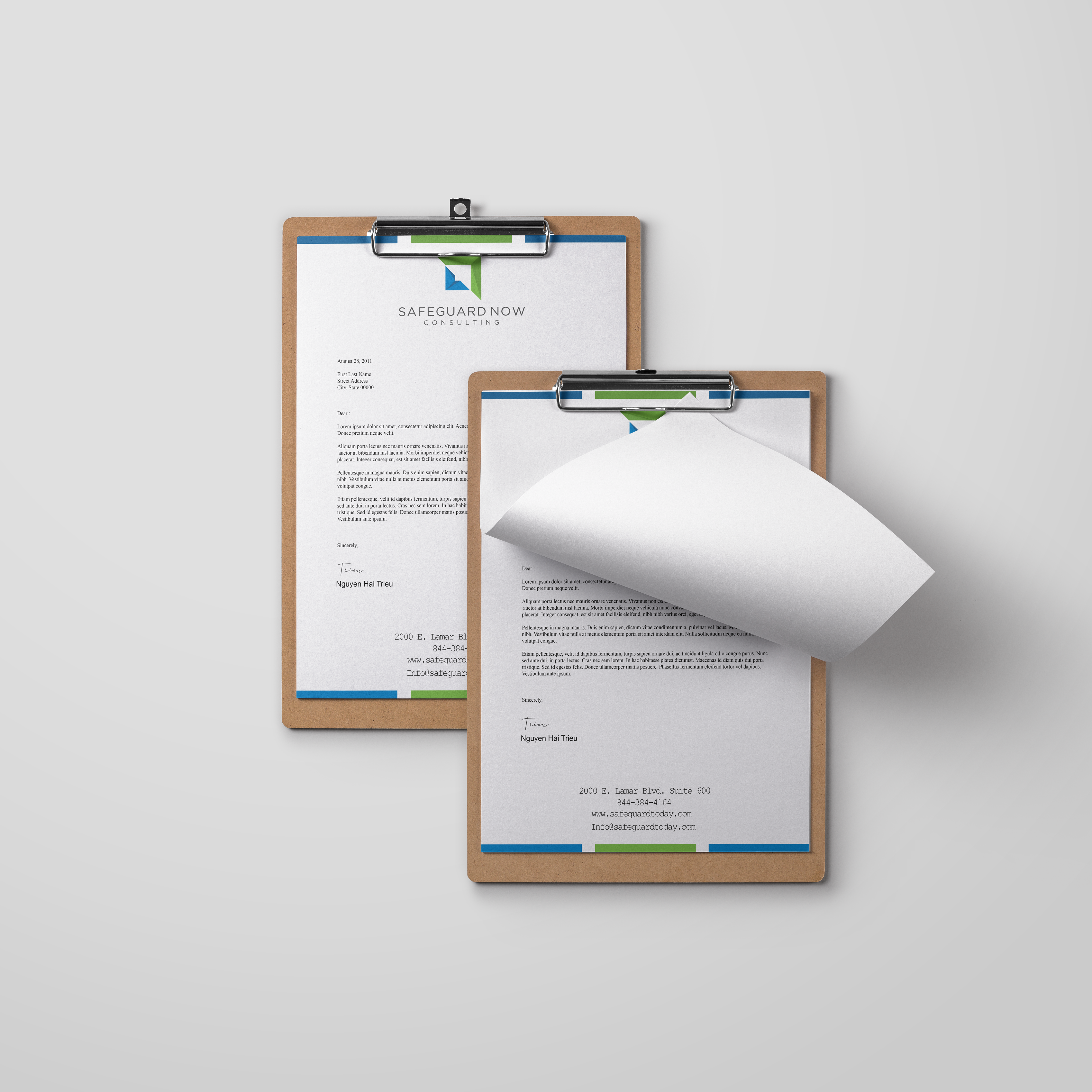 Letterhead Design by trieunguyendesigncrowd for this project | Design #22416220