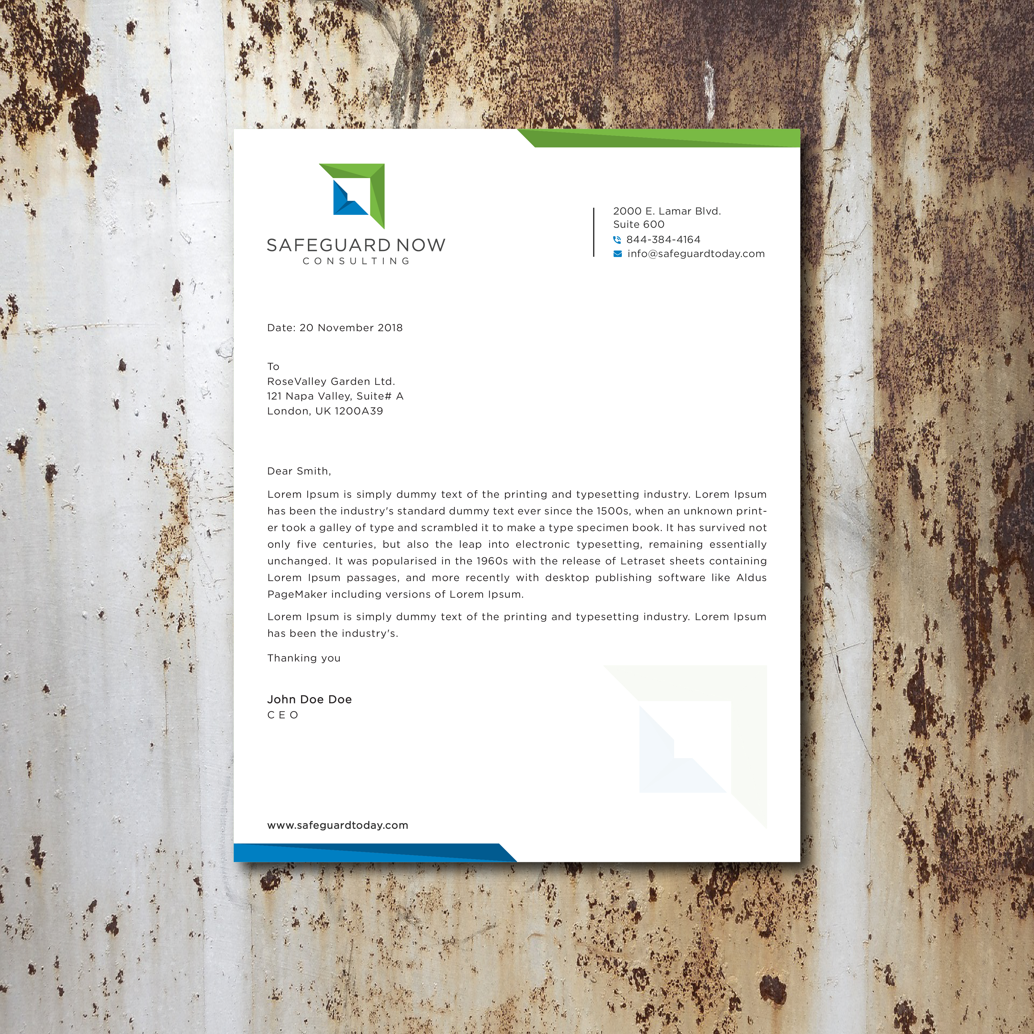 Diseño de Membrete por Bold Pixels para este proyecto | Diseño #22420634