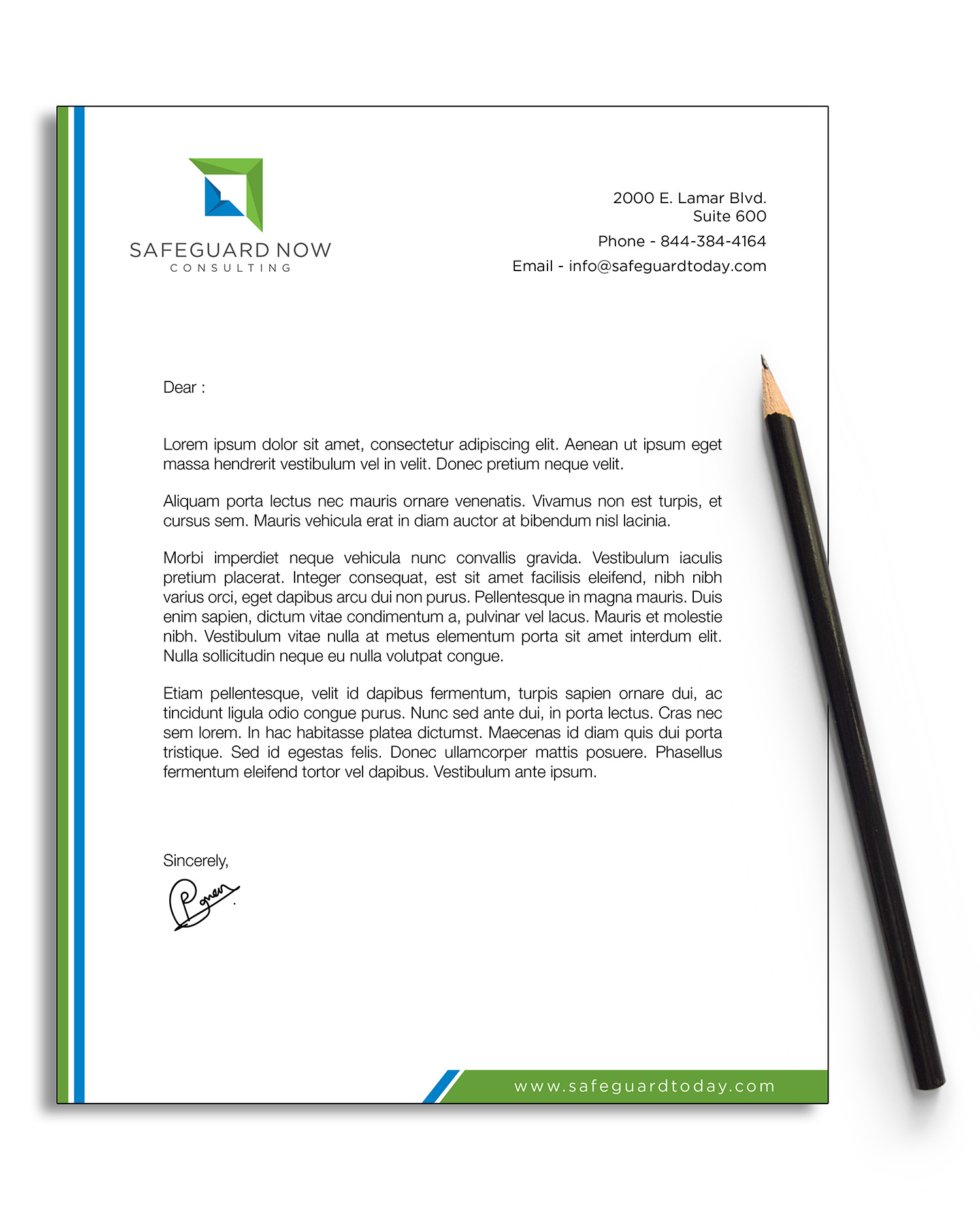Letterhead Design by PavanPrajapati for this project | Design #22408831