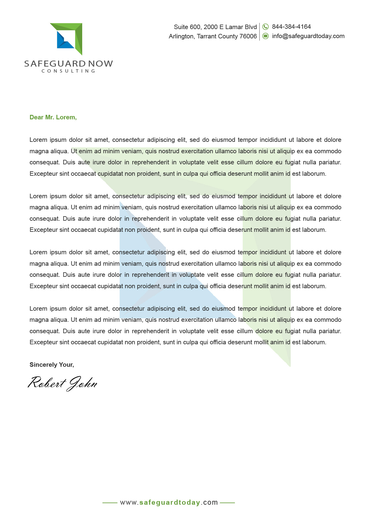 Letterhead Design by ADIL HUSSAIN for this project | Design #22410366
