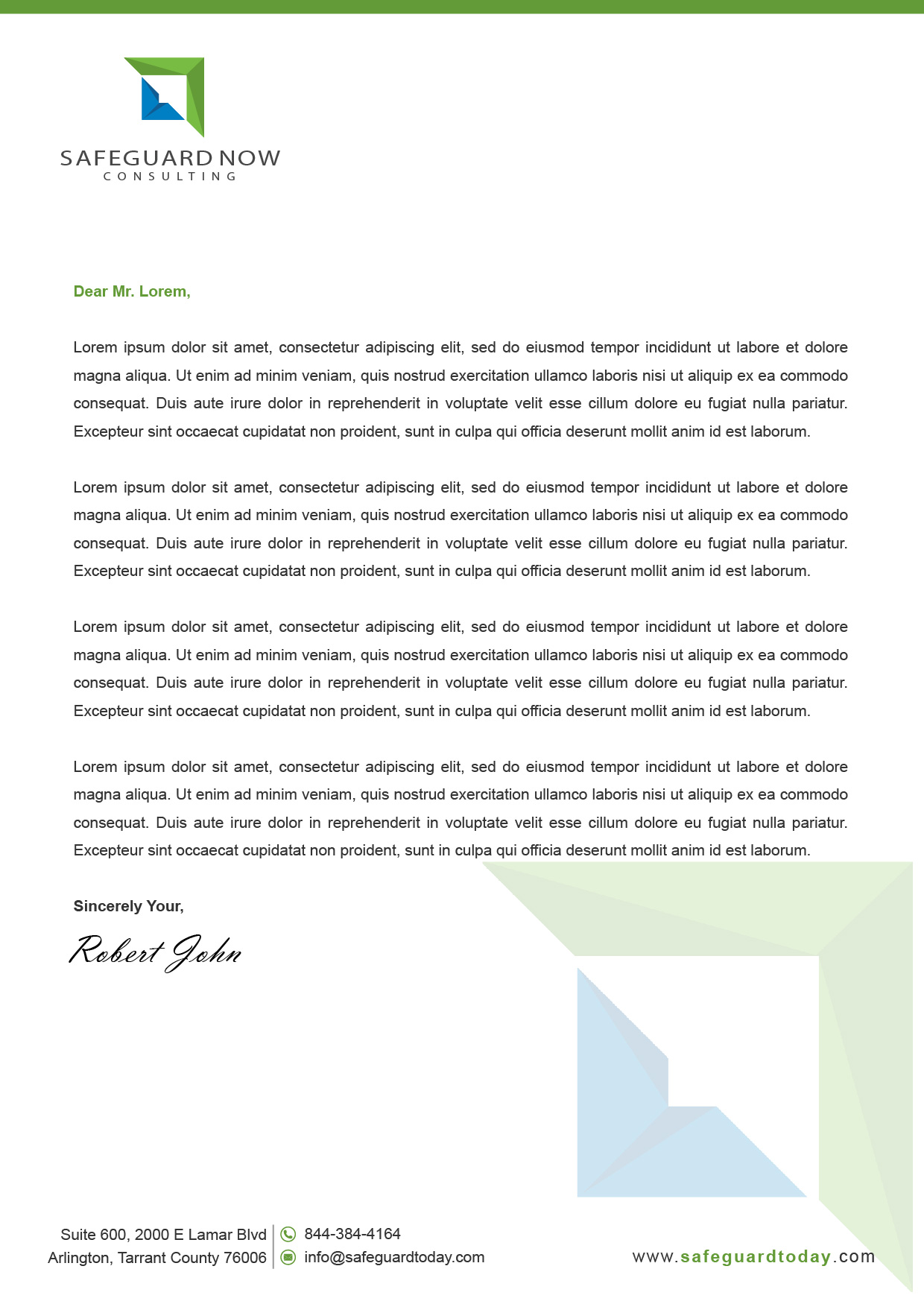 Letterhead Design by ADIL HUSSAIN for this project | Design #22410379