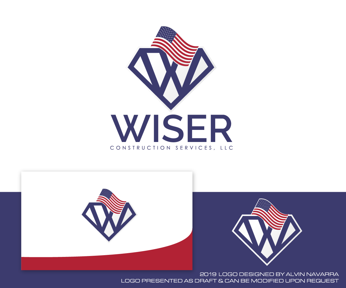 Logo-Design von alvinnavarra für Wiser Construction Srvices, LLC | Design #22407678