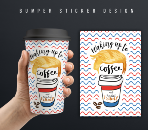 Bumper sticker design | Grafik-Design von ARTOGRAPHY