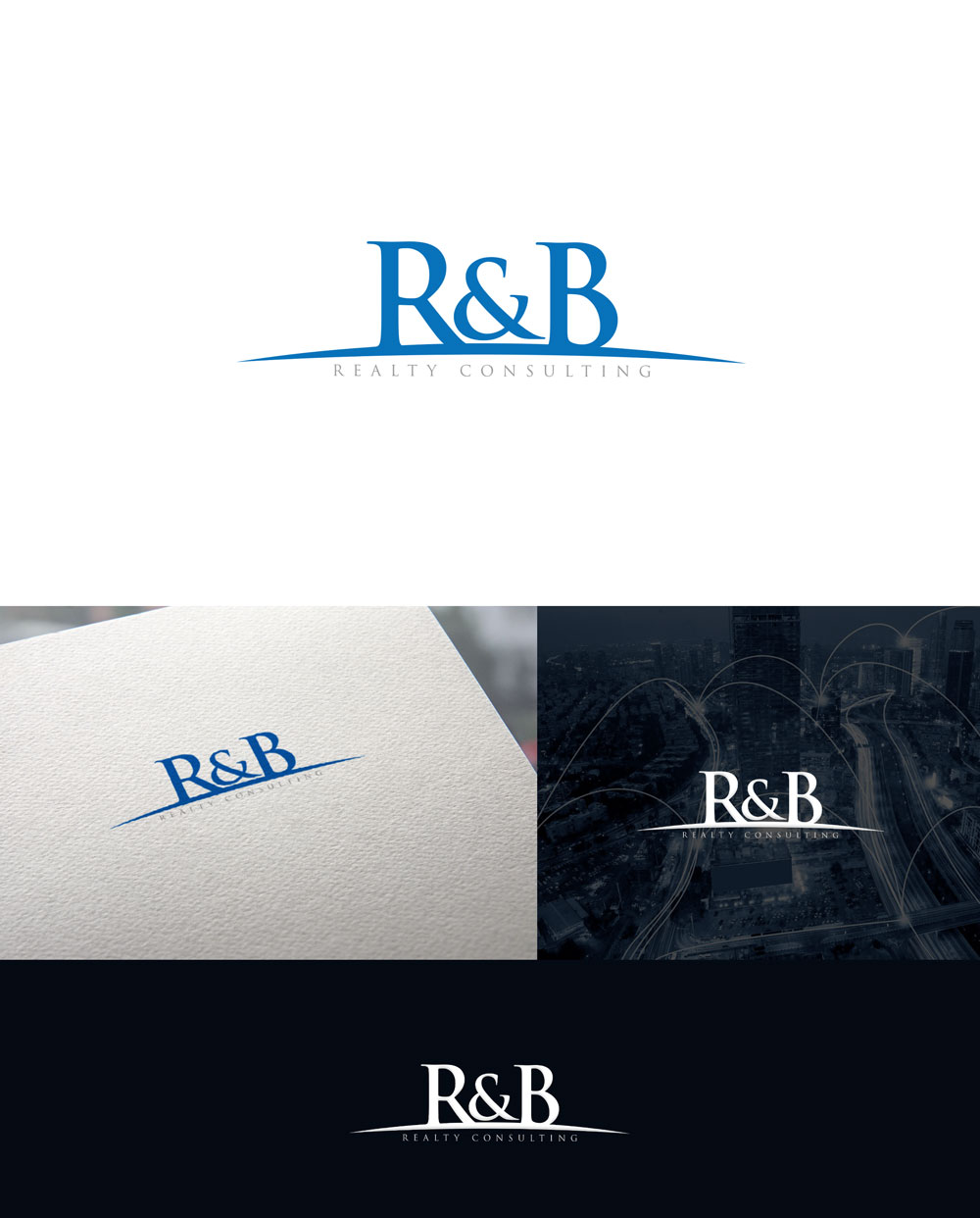 Logo Design by Th3o for R & B Real Estate Consulting | Design #22418707