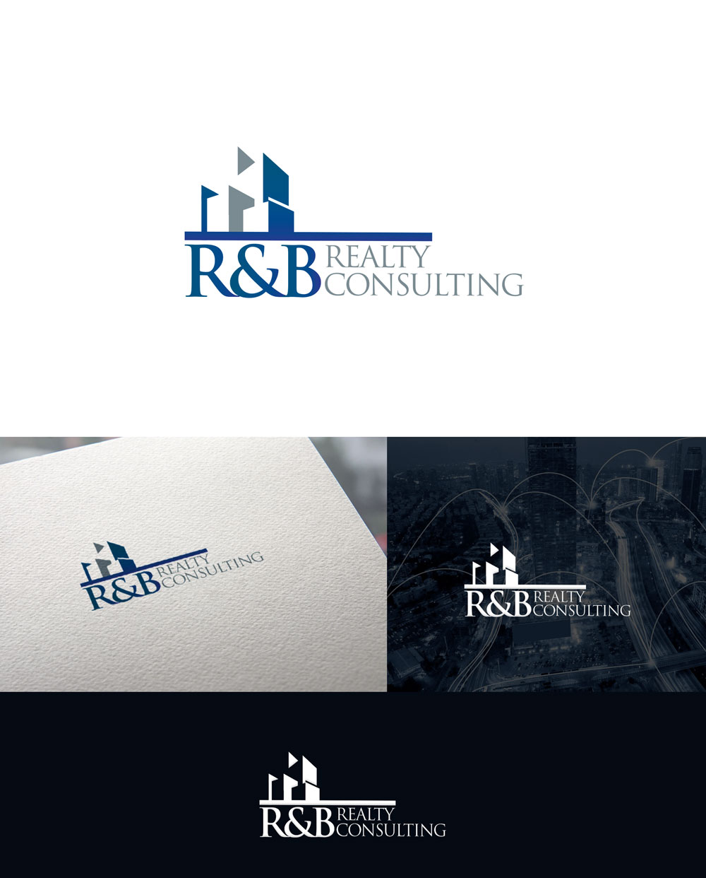 Logo Design by Th3o for R & B Real Estate Consulting | Design #22419413