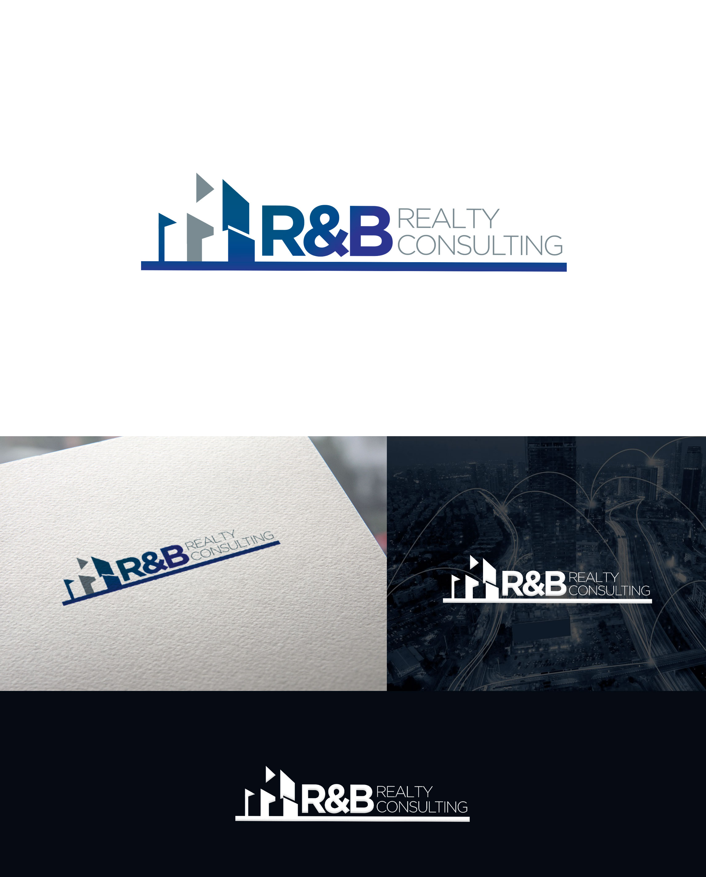 Diseño de Logo por Th3o para R & B Real Estate Consulting | Diseño #22419414