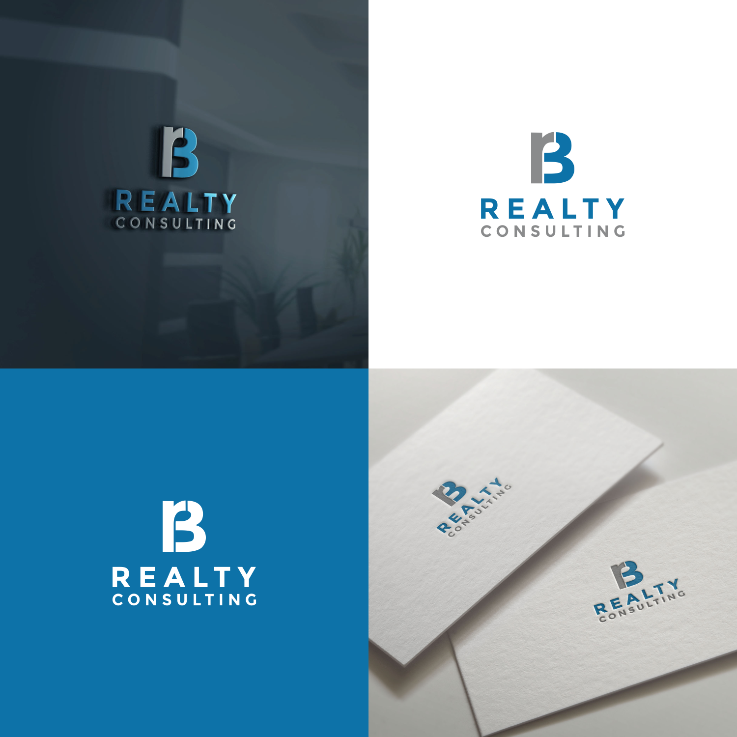 Logo Design by anak mama for R & B Real Estate Consulting | Design #22420147