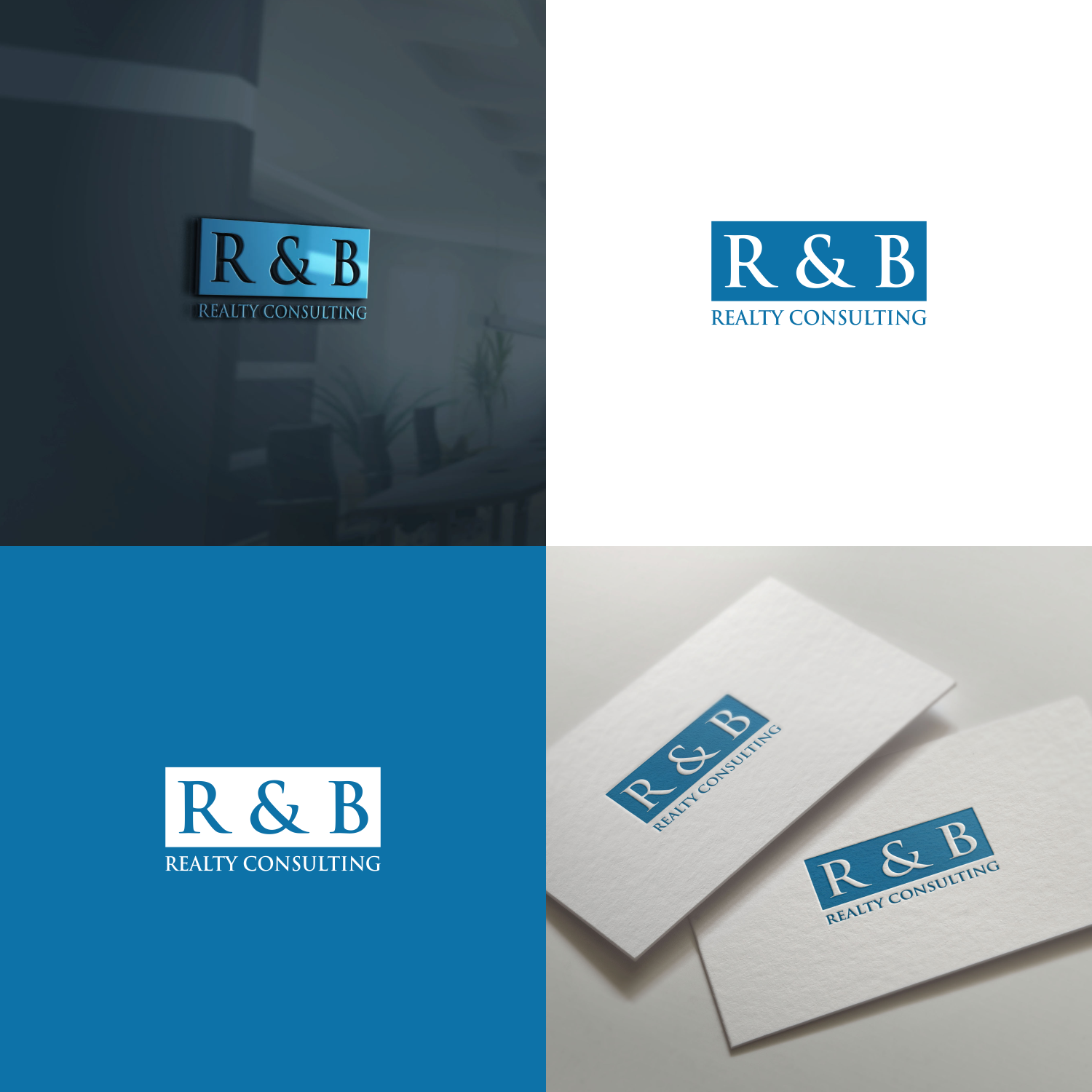 Logo Design by anak mama for R & B Real Estate Consulting | Design #22420208