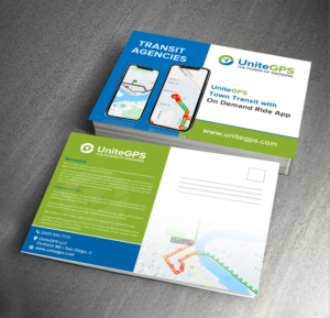 Postcard Design by Pictorial for UniteGPS LLC | Design #22416240