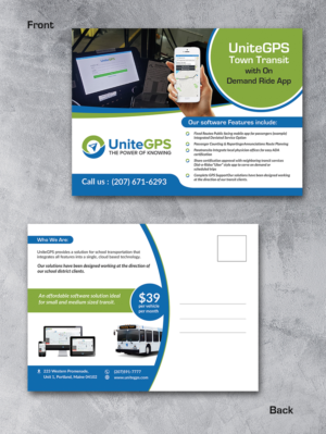 Postcard Design by innovative earth for UniteGPS LLC | Design: #22416366