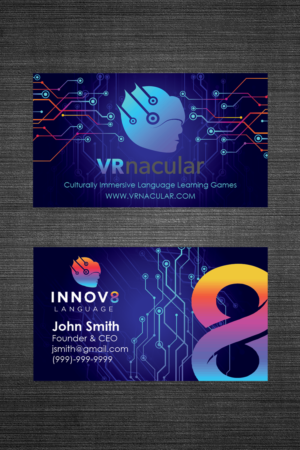 Business Card Design by Weasel's Easel