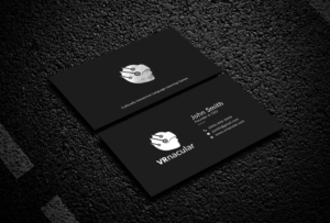 NEW Modern Sleek Business Card for VR Language Startup | Business Card Design by Bold Pixels