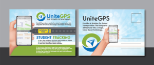 Postcard Design by Deziners Zone for UniteGPS LLC | Design: #22418603