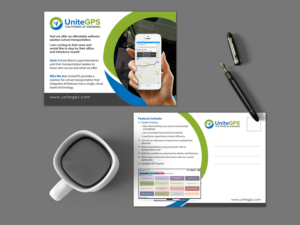 Postcard Campaign Targeting School District Transportation Leaders | Postcard Design by GraphicsGuru