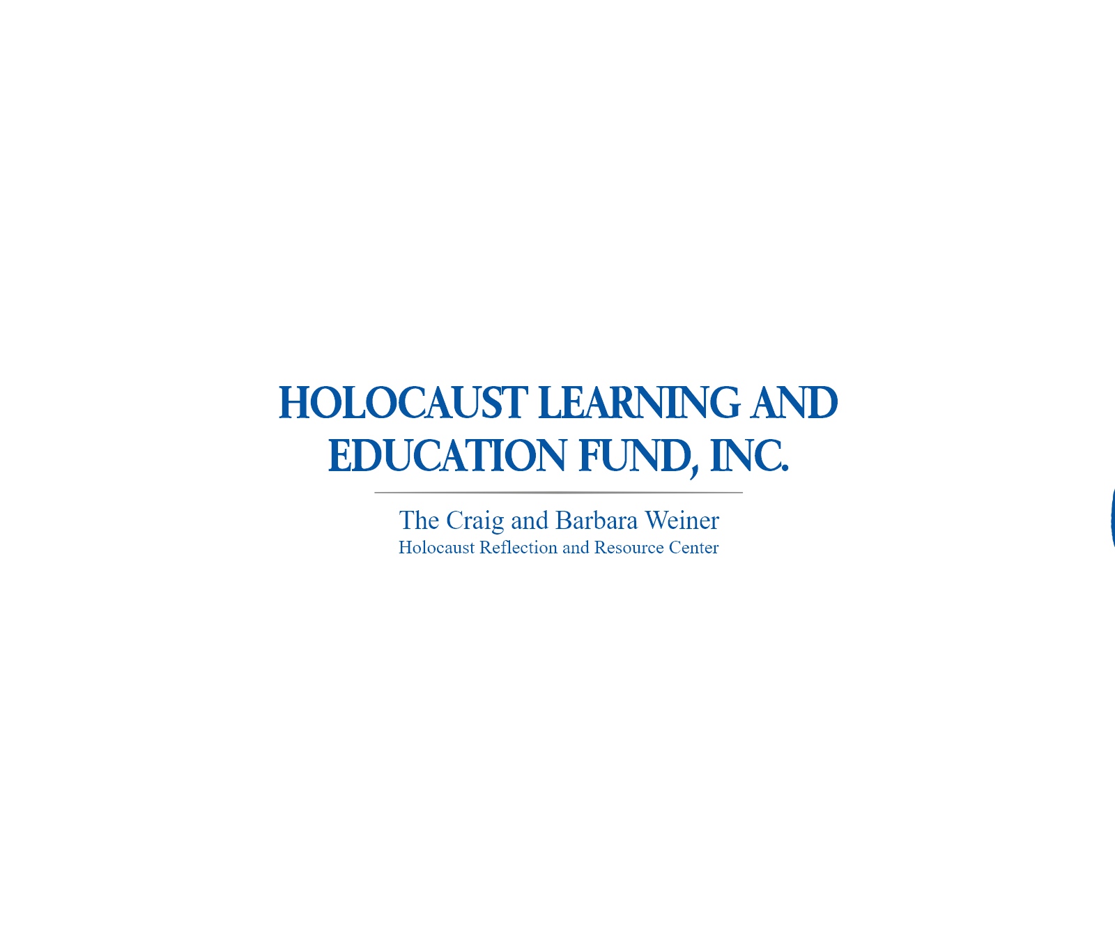 Logo Design by GeorgeLogoDesign for Holocaust Learning and Education Fund Inc  | Design #22447227