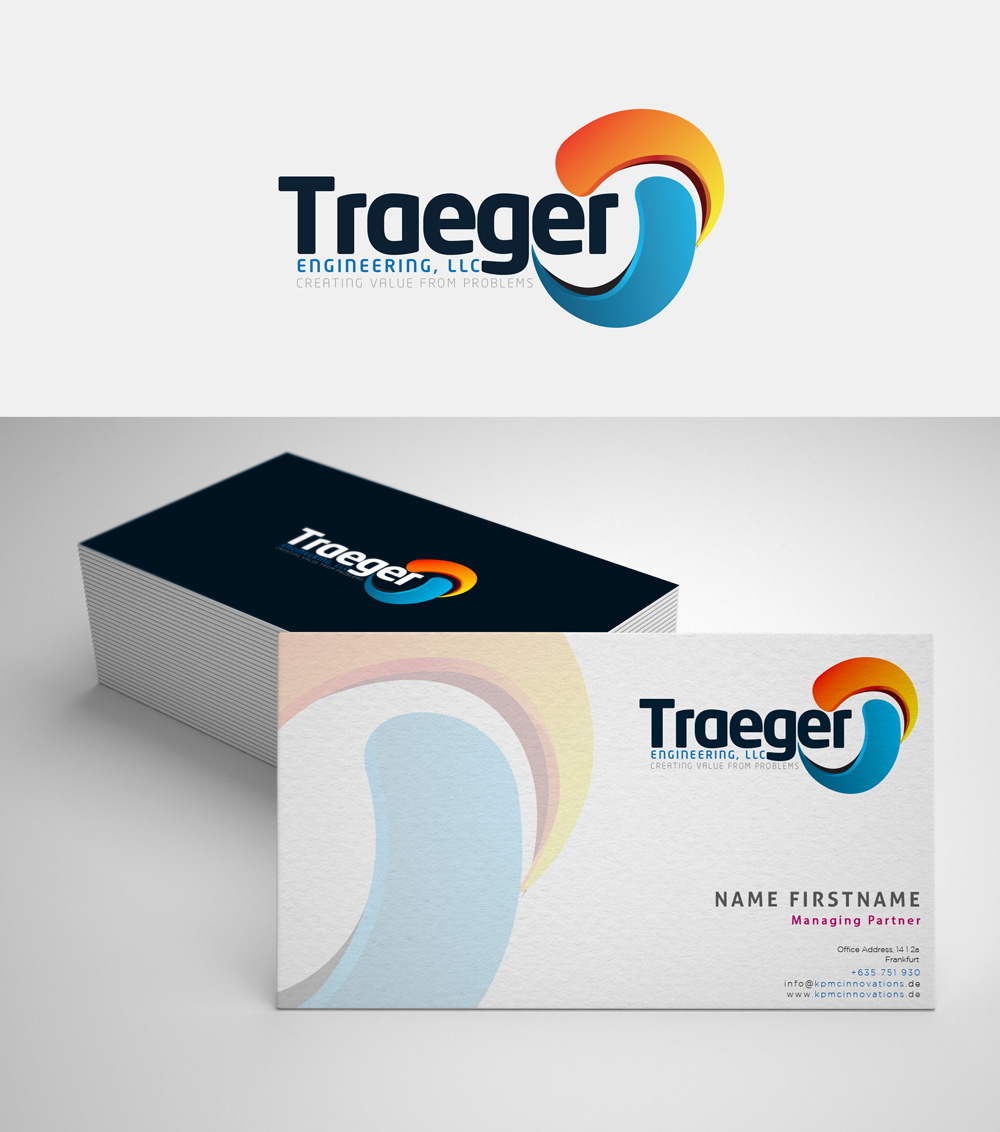 Business Card Design by Th3o for Traeger Engineering | Design #22426363