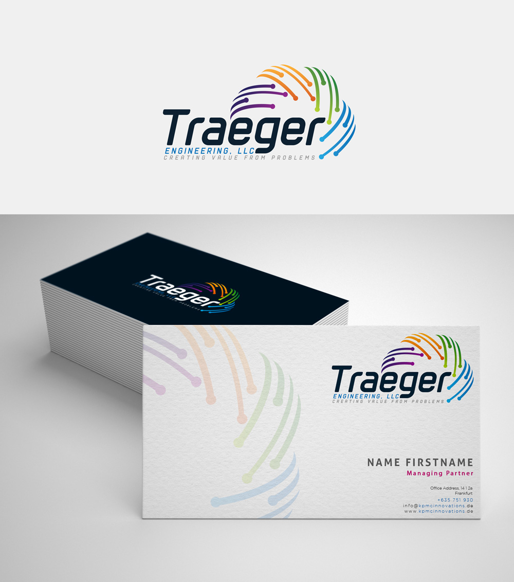 Business Card Design by Th3o for Traeger Engineering | Design #22426364