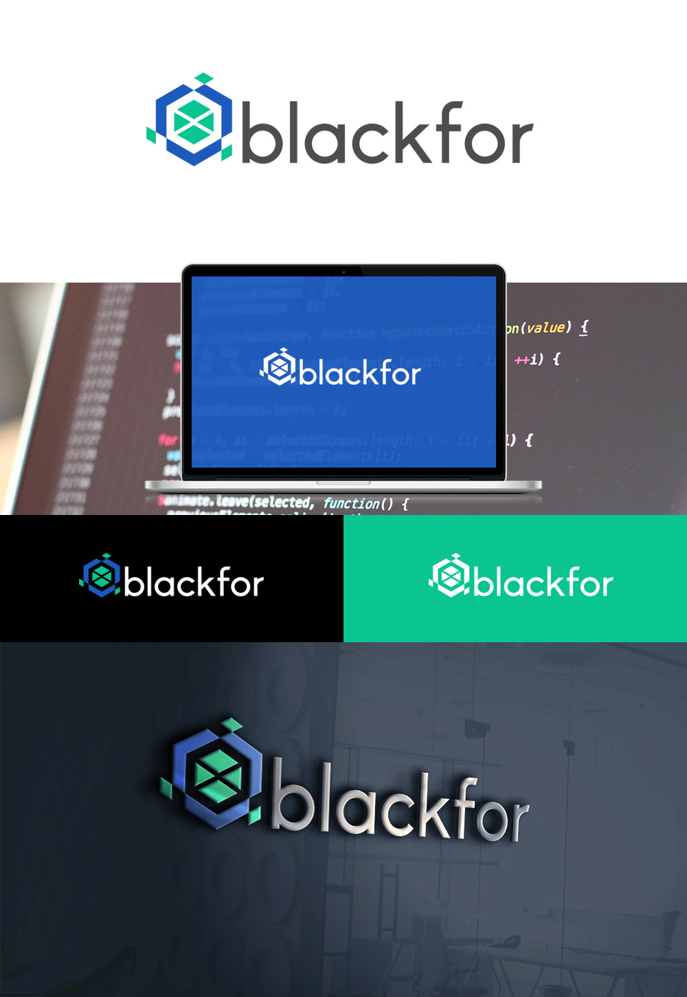 Logo-Design von yonkhru für Blackfor | Design #22416605