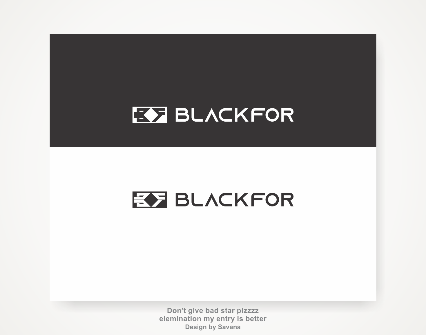 Diseño de Logo por Savana para Blackfor | Diseño #22441174