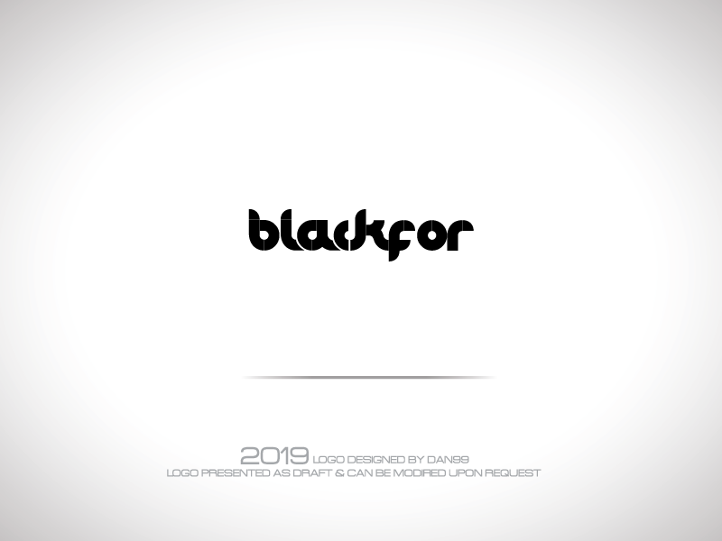 Logo Design by dan99 for Blackfor | Design #22414762