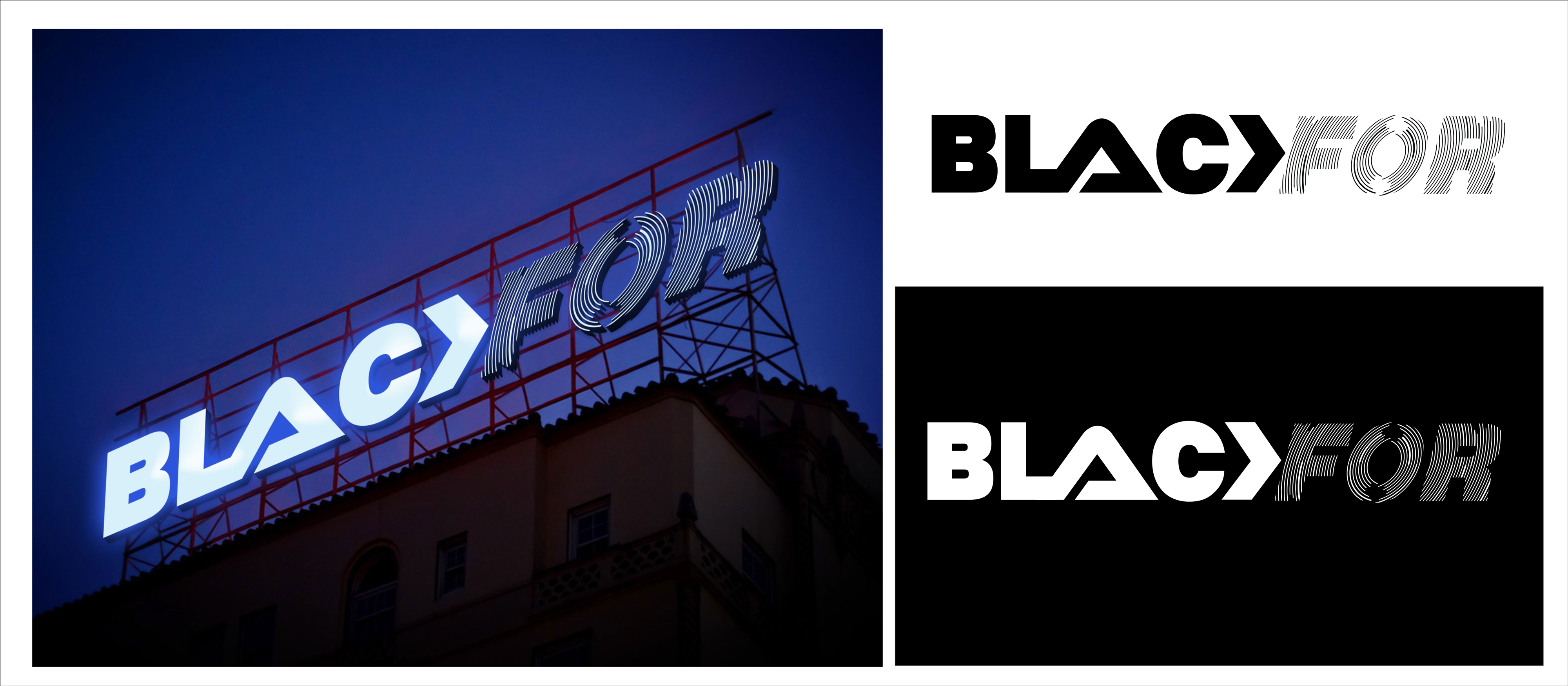 Logo Design by Harshal Kalaskar 2 for Blackfor | Design #22445511