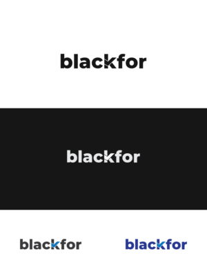 Logo Design by MIAN MUHAMMAD 2 for Blackfor | Design: #22425163