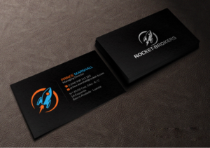 Business Card Design by Creations Box 2015 for ROCKET BROKERS | Design: #22417950