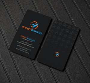 Business Card Design by Creations Box 2015 for ROCKET BROKERS | Design: #22417954