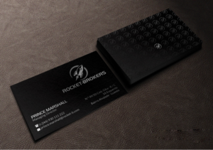 Business Card Design by Creations Box 2015 for ROCKET BROKERS | Design: #22422556