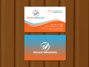 Diseño de Tarjeta de Presentación por Creations Box 2015 para ROCKET BROKERS | Diseño: #22428610