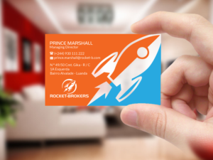 Diseño de Tarjeta de Presentación por Creations Box 2015 para ROCKET BROKERS | Diseño: #22428611