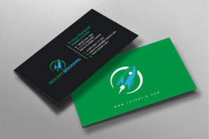 Diseño de Tarjeta de Presentación por chandrayaan.creative para ROCKET BROKERS | Diseño: #22416785