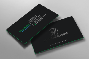 Diseño de Tarjeta de Presentación por chandrayaan.creative para ROCKET BROKERS | Diseño: #22416788