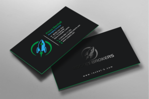 Diseño de Tarjeta de Presentación por chandrayaan.creative para ROCKET BROKERS | Diseño: #22416800