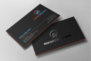 Diseño de Tarjeta de Presentación por chandrayaan.creative para ROCKET BROKERS | Diseño: #22419482