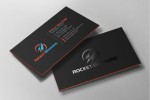Diseño de Tarjeta de Presentación por chandrayaan.creative para ROCKET BROKERS | Diseño: #22419483