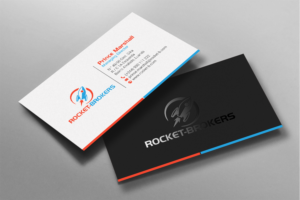 Diseño de Tarjeta de Presentación por chandrayaan.creative para ROCKET BROKERS | Diseño: #22419630