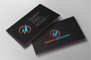 Business Card Design by chandrayaan.creative for ROCKET BROKERS | Design: #22436978