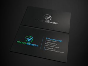 Visitenkarten-Design von Tripti Ranjan Gain für ROCKET BROKERS | Design: #22415876
