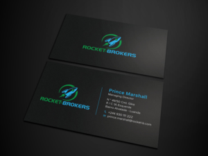 Visitenkarten-Design von Tripti Ranjan Gain für ROCKET BROKERS | Design: #22415877